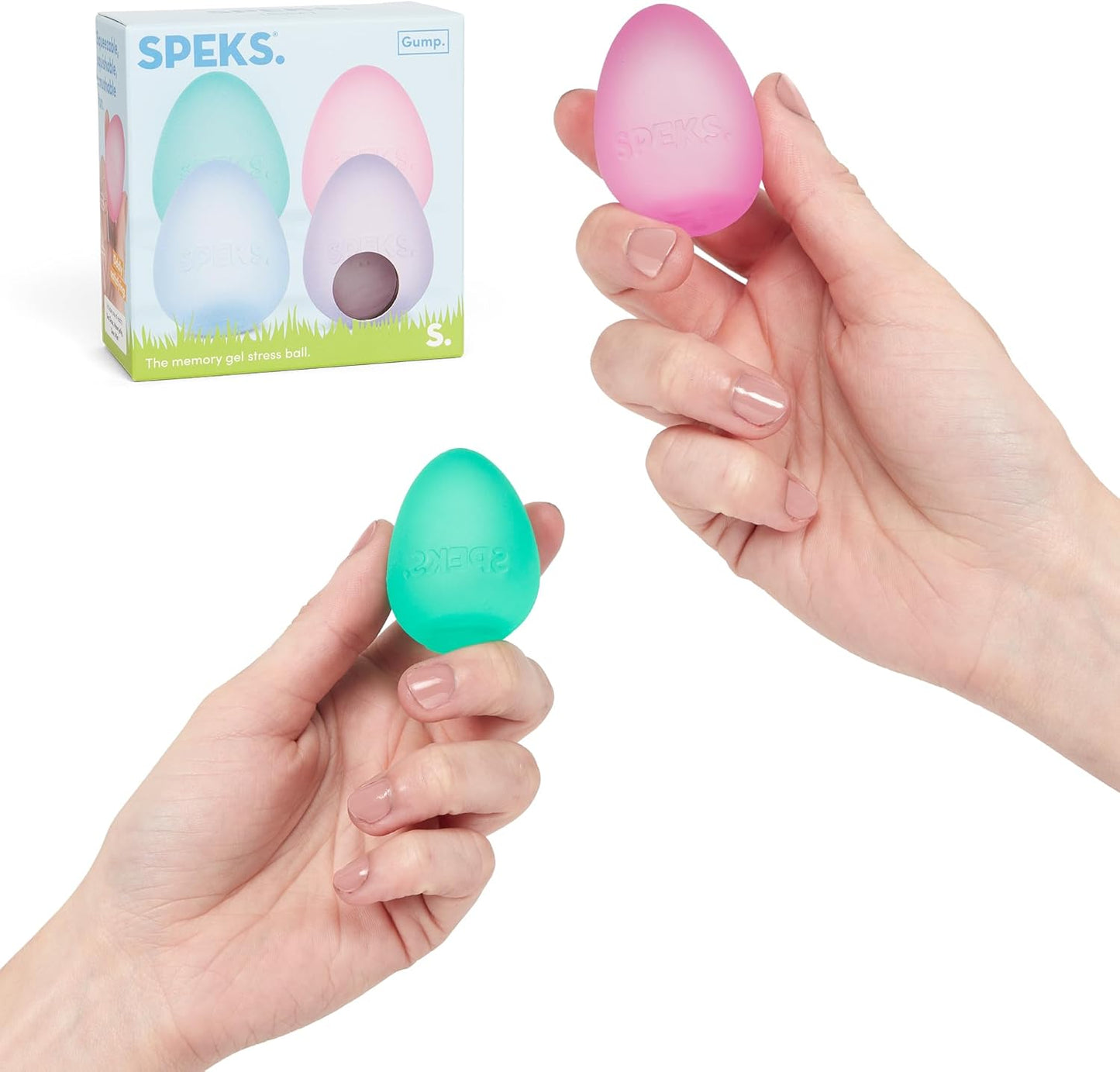 Speks Gump Egg Gel-Filled Stress Ball