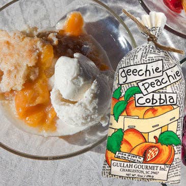 Geechie Peachie Cobbla Peach Cobbler Mix