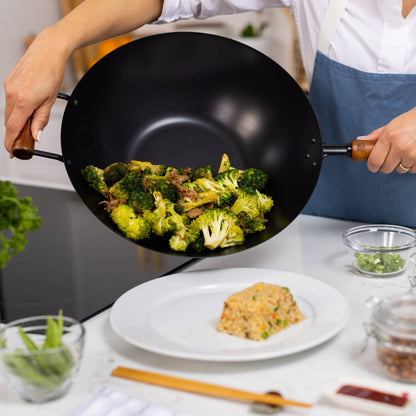 Joyce Chen Carbon Steel Ceramic Nonstick Wok