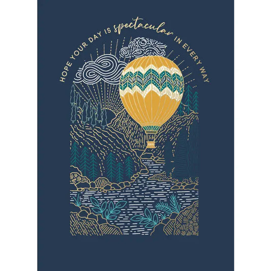 Up Up And Away! Birthday Card