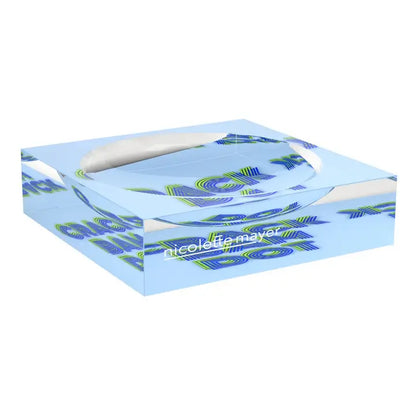 Mahjong Crack Bam Dot Blues Catchall Dish