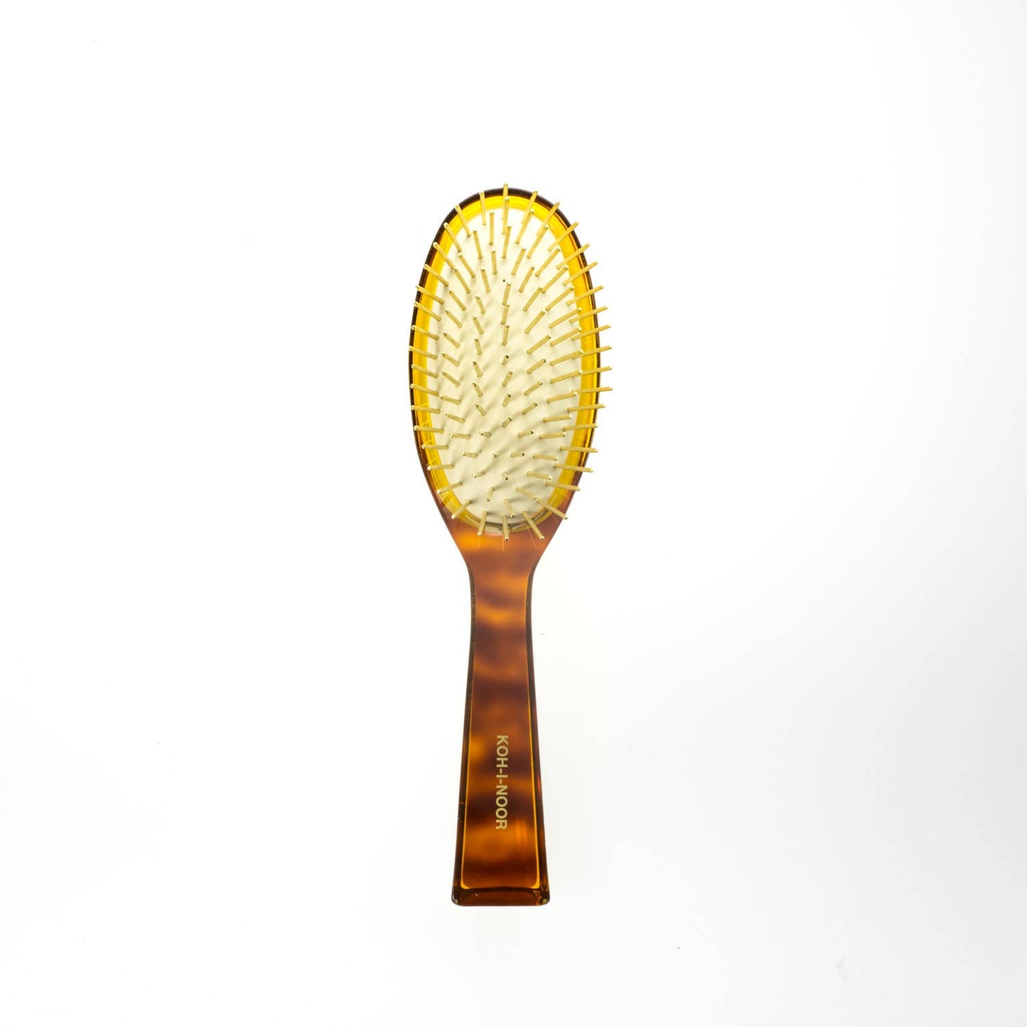 Luxury Pneumatic Hair Brush with Gold Plated Metal Pins
