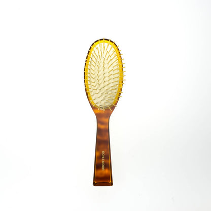 Luxury Pneumatic Hair Brush with Gold Plated Metal Pins