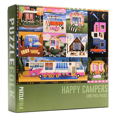 Happy Campers 1000 Piece Puzzle