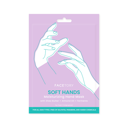 K-Beauty Moisturizing Glove Hand Masks - Set of 2