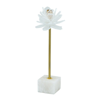 Selenite Stone Candle Holder