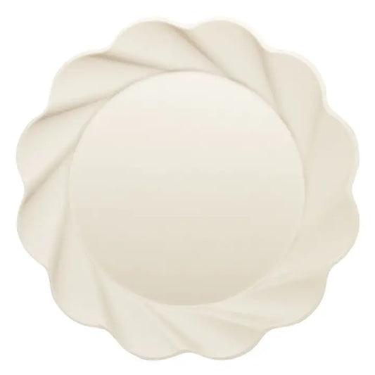 Simply Eco Compostable Extra Large Plate - Cream