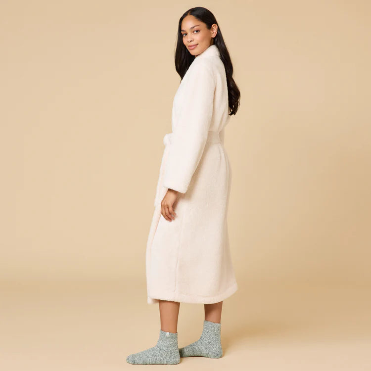 DreamPlush Wrap Robe- Almond