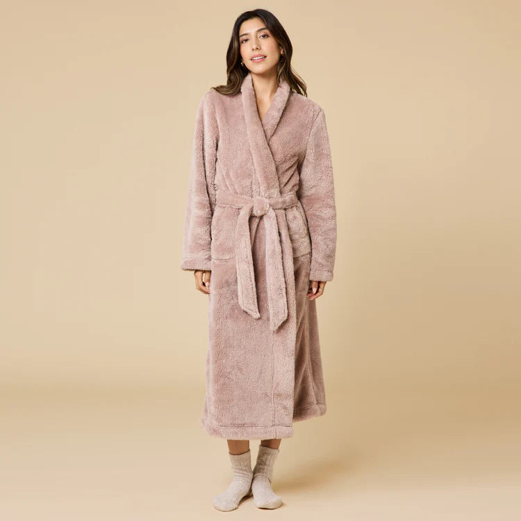 DreamPlush Wrap Robe- Coco