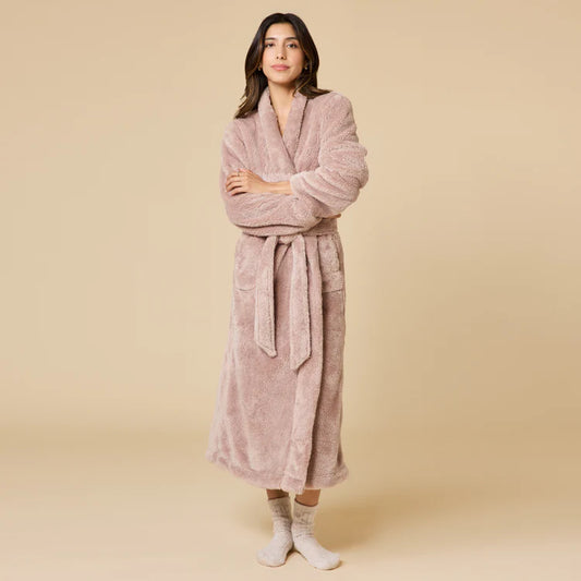 DreamPlush Wrap Robe- Coco