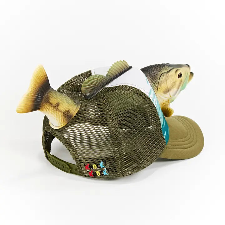 Largemouth Bass | Unisex Fishing Trucker Hat Mesh Cap