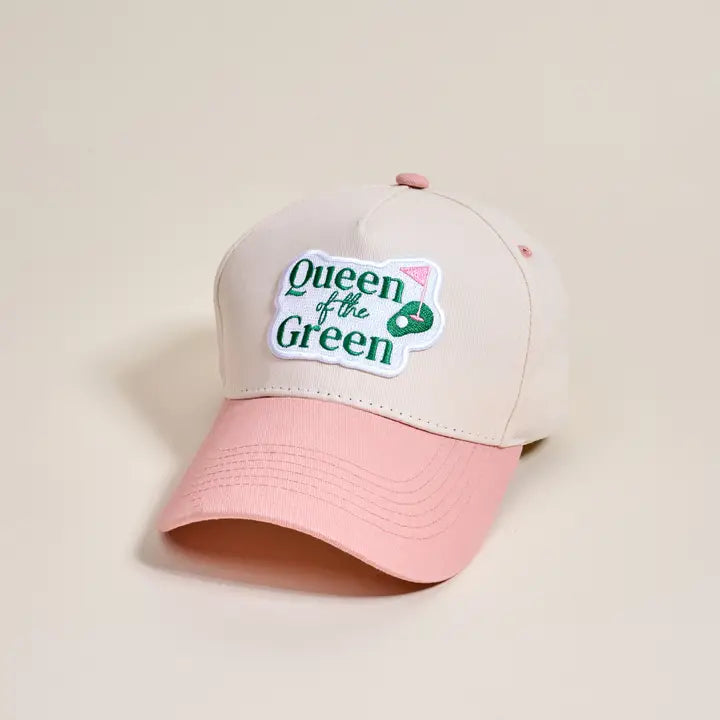 Classic Canvas Hat Queen of the Green