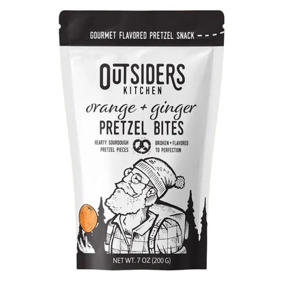 Outsiders Orange and Ginger Pretzel Bites