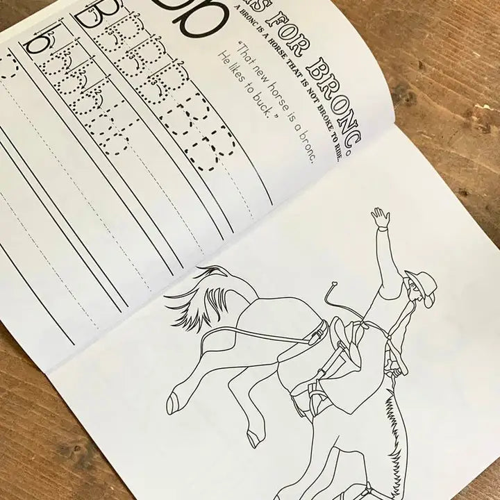 Ranching: Pre-K & Kindergarten ABC Workbook