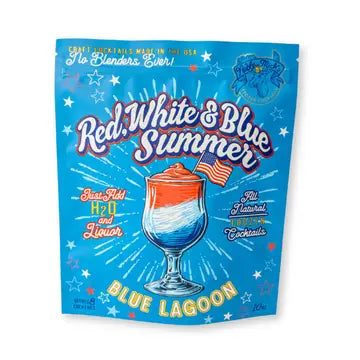 Red, White & Blue Frozen Cocktail Mixers