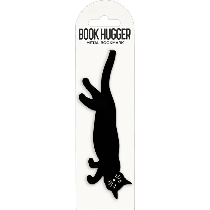 Curious Cat Metal Bookmark