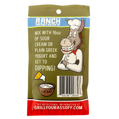 Grill Your Ass Off Ranch Dip