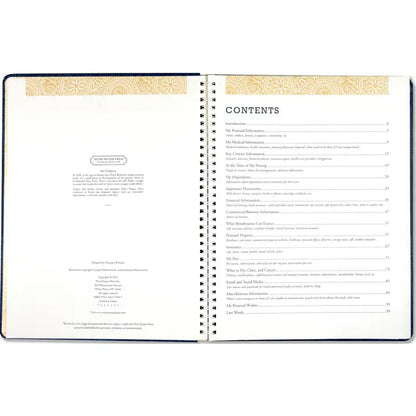 Peace of Mind Planner