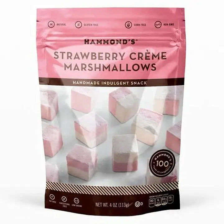 Hammond's Strawberry Crème Marshmallows