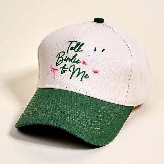 Talk Birdie To Me Classic Canvas Hat
