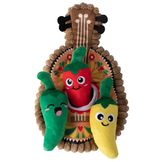 Fiesta Till You Siesta Plush Dog Toy Set