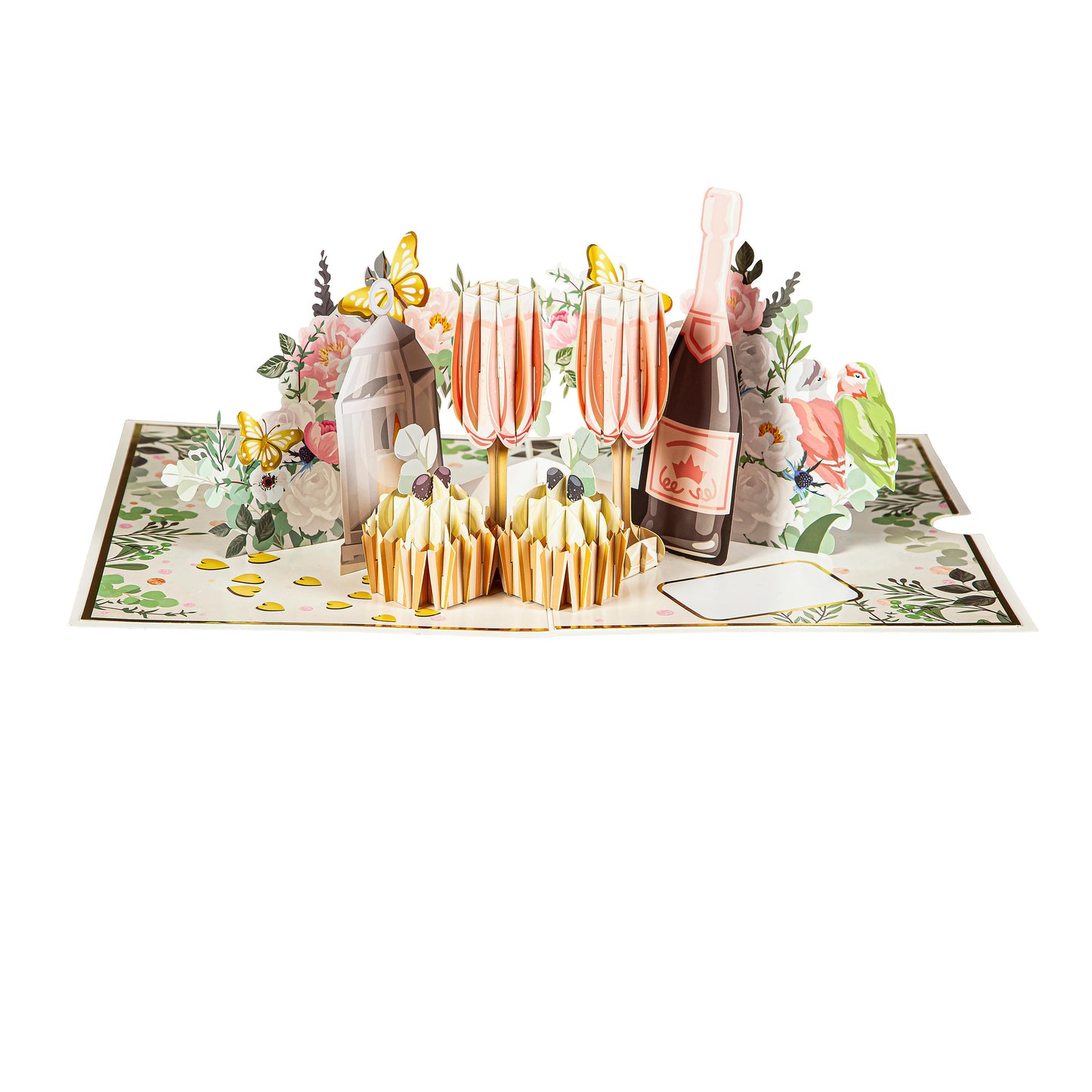 Celebrate Love Paper Pop Up Card