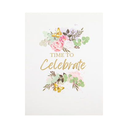 Celebrate Love Paper Pop Up Card