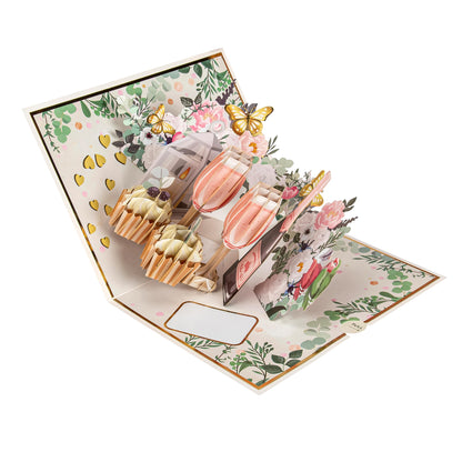 Celebrate Love Paper Pop Up Card