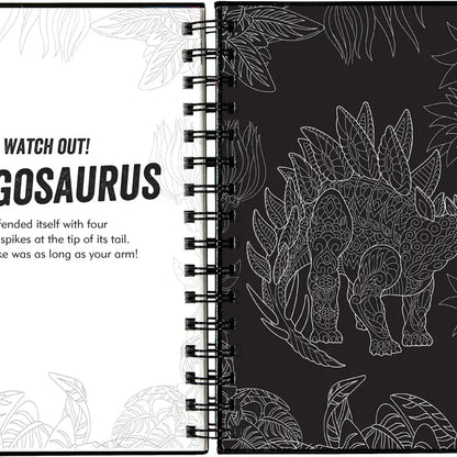 Peter Pauper Press Inc. Scratch & Sketch Extreme Dinosaurs