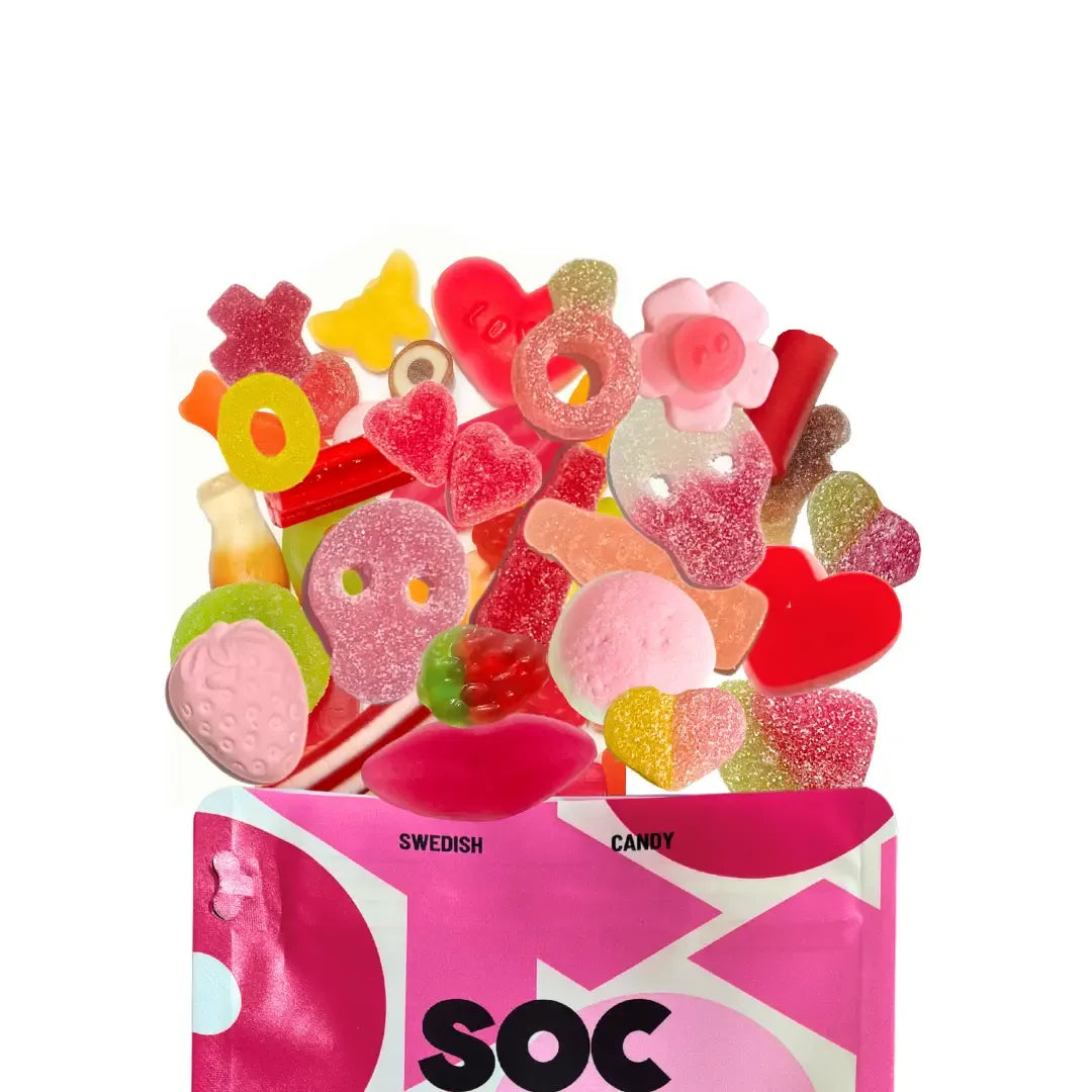 Love Gummy Mix - Swedish Candy Pouch