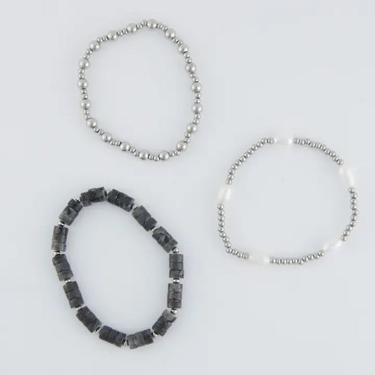 Pearl Bracelet Set