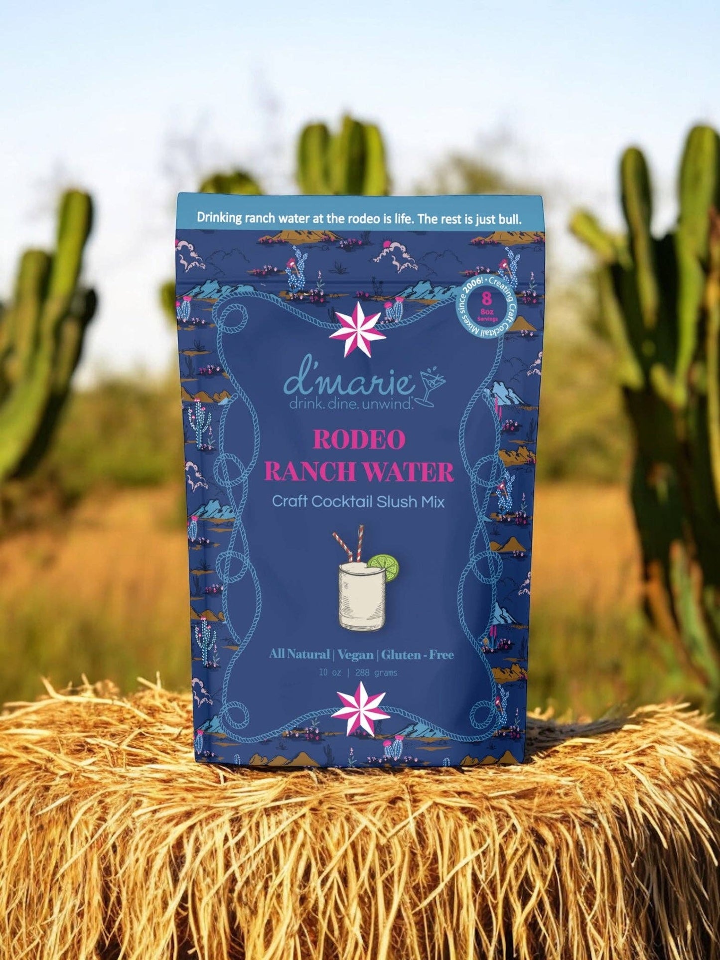Ranch Water Rodeo Cocktail - Ready-To-Freeze Cocktail