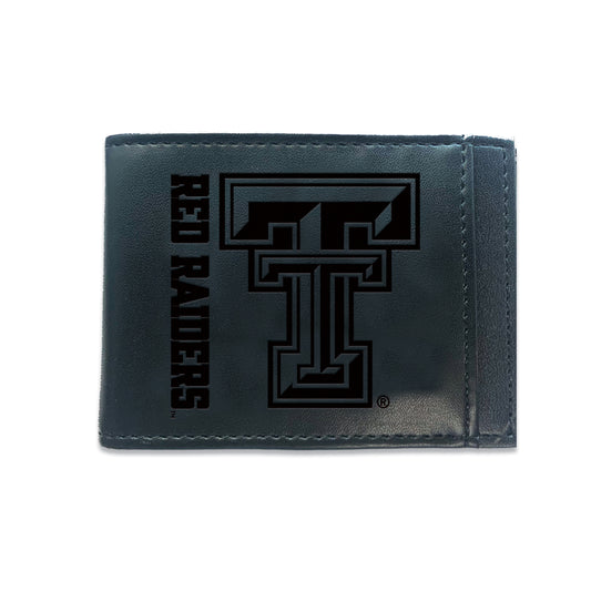 Texas Tech Black Front Pocket Wallet - RFID Blocking