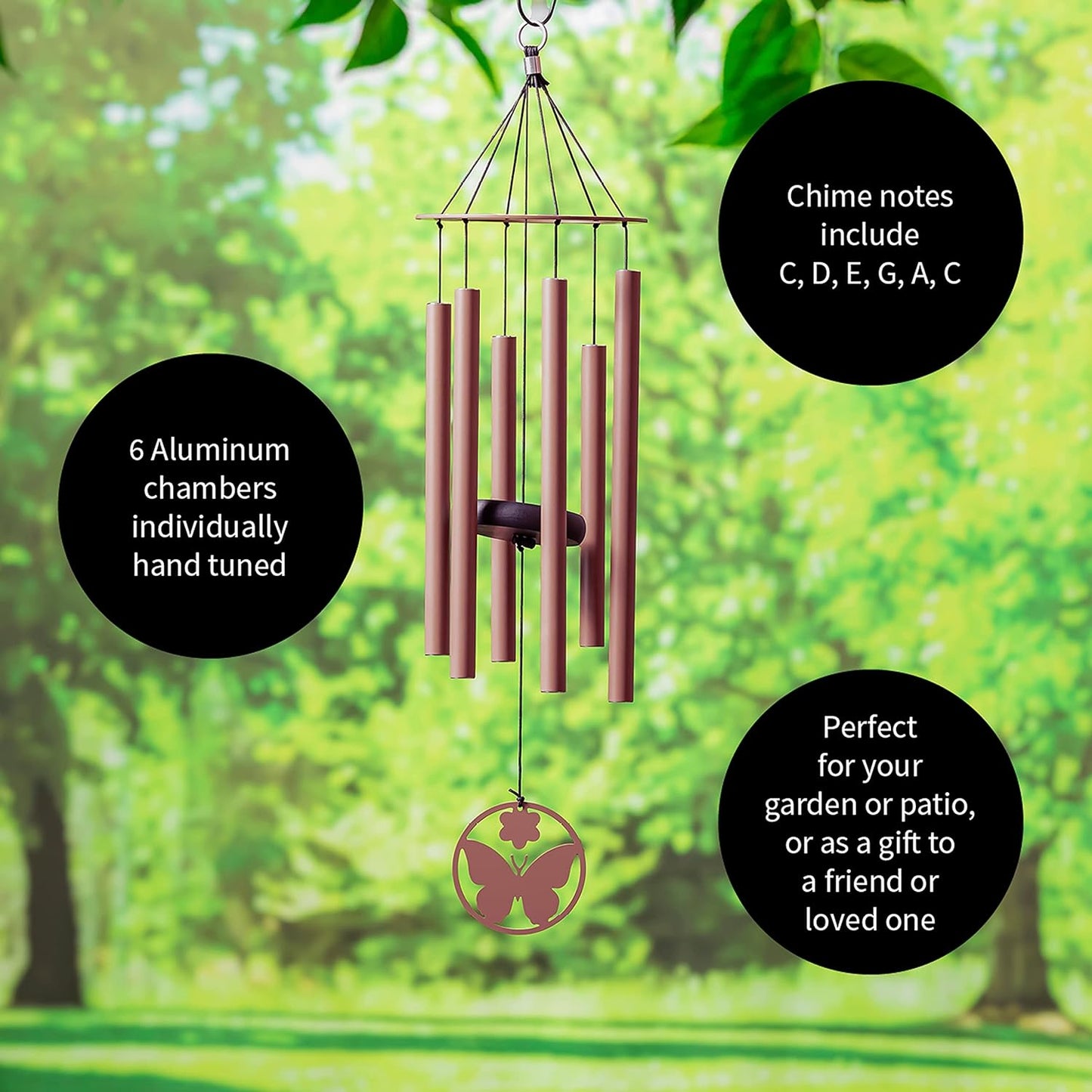 Horse Outdoor Metal Wind Chime