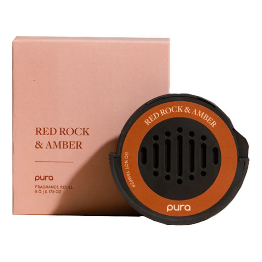Pura Car Diffuser Scent Disks Refill - Red Rock & Amber