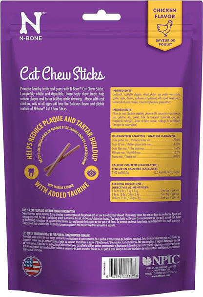 N-Bone Chicken Flavor Cat Chew Treats, 3.74-oz bag