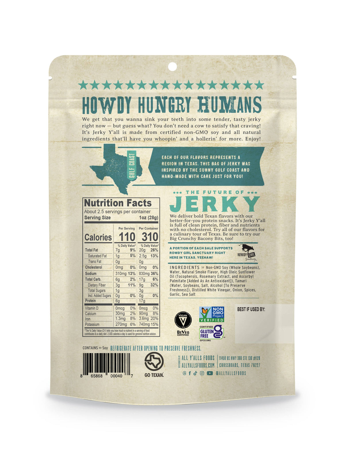 Black Pepper & Sea Salt Jerky