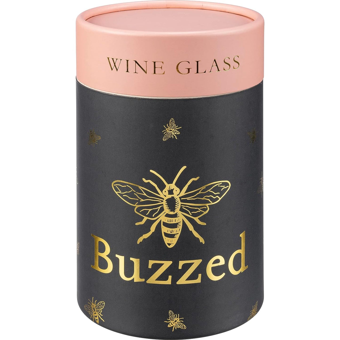 Buzzed Wine Glass