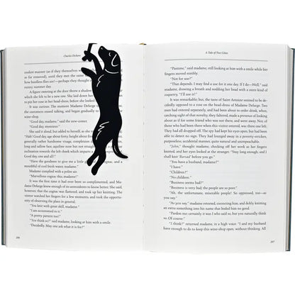 Black Lab Metal Bookmark