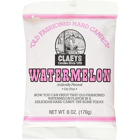 Claeys Old Fashioned Hard Candies Watermelon