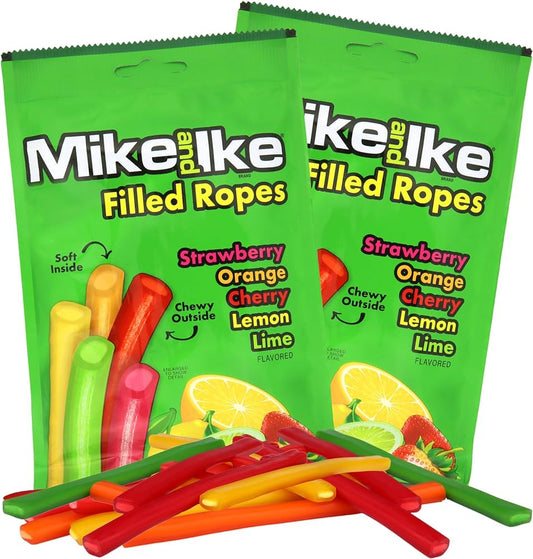 Mike and Ike Filled Ropes