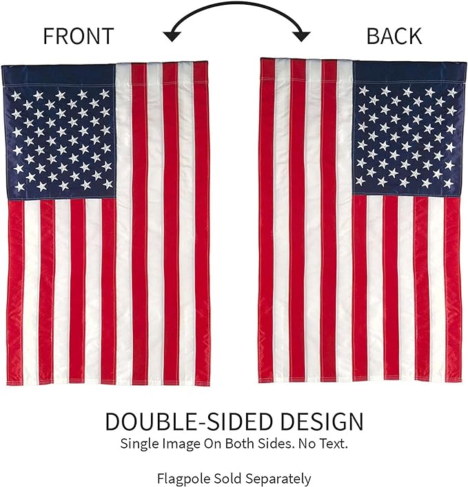 American Flag Outdoor House Flag USA Stars & Stripes 44" x 28"