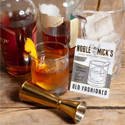 Noble Mick's Single Serve Craft Cocktail Mix - Old Fashioned