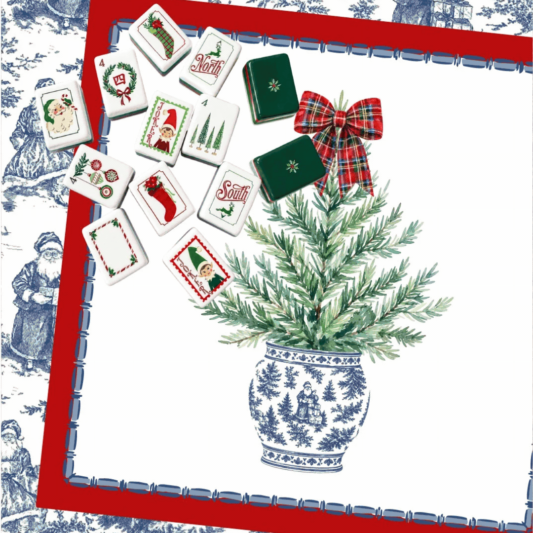 Tartan Mahjong Mat