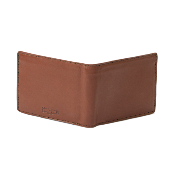 Leather Bifold Wallet - Chestnut