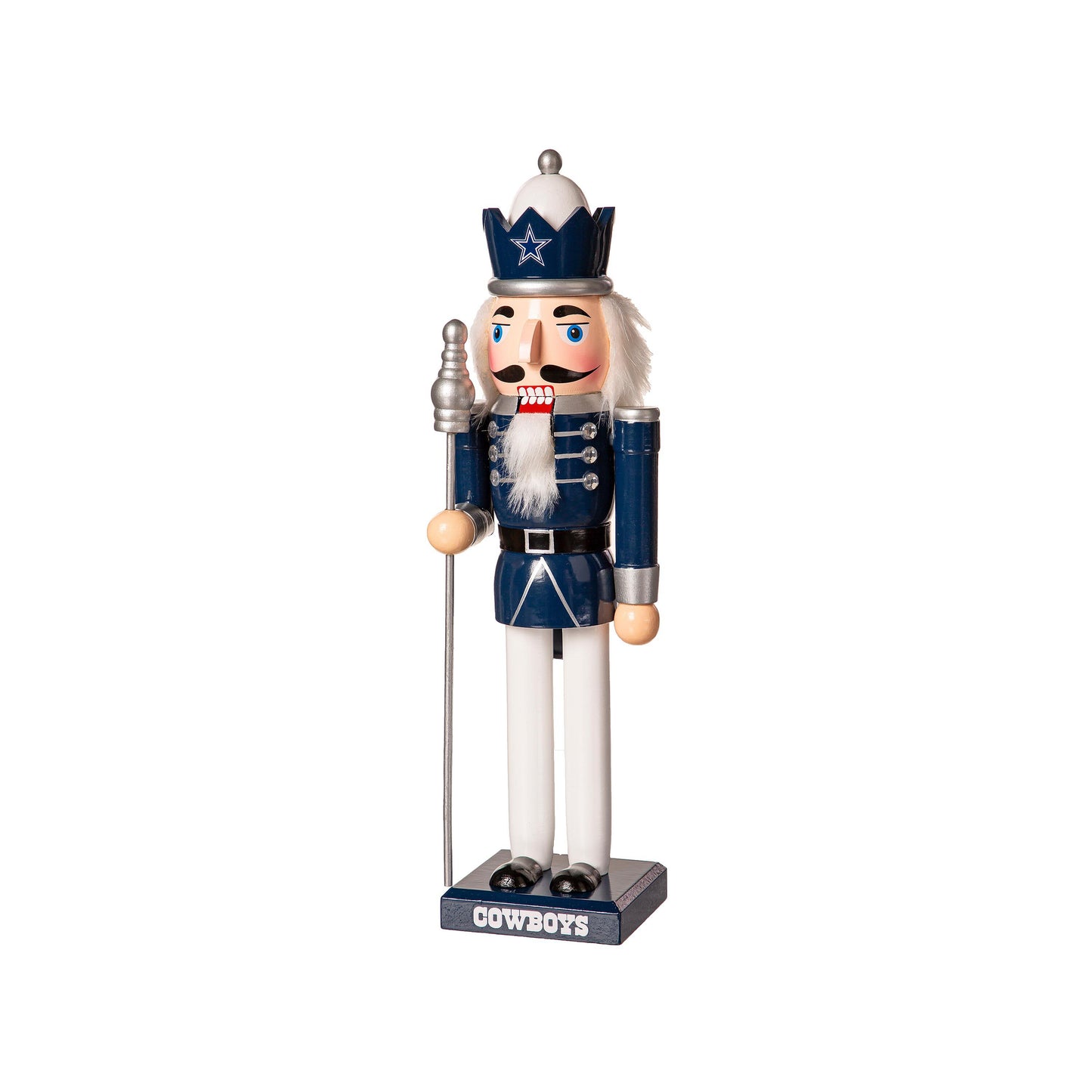 Dallas Cowboys Holiday Nutcracker Statue - 12"