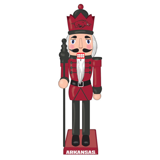 University of Arkansas Holiday Nutcracker Statue - 12"