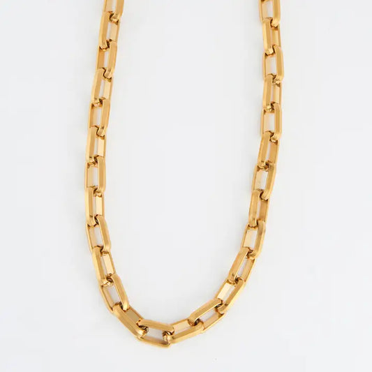 Chunky Oval Chain Necklace