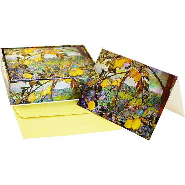 Tiffany Lemon Tree Note Cards