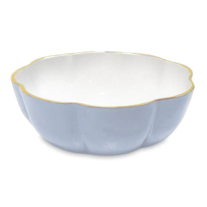 Beatriz Ball Encanto Devon Mini Bowl in Periwinkle and White